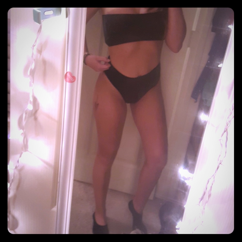 Strapless Bikini Black